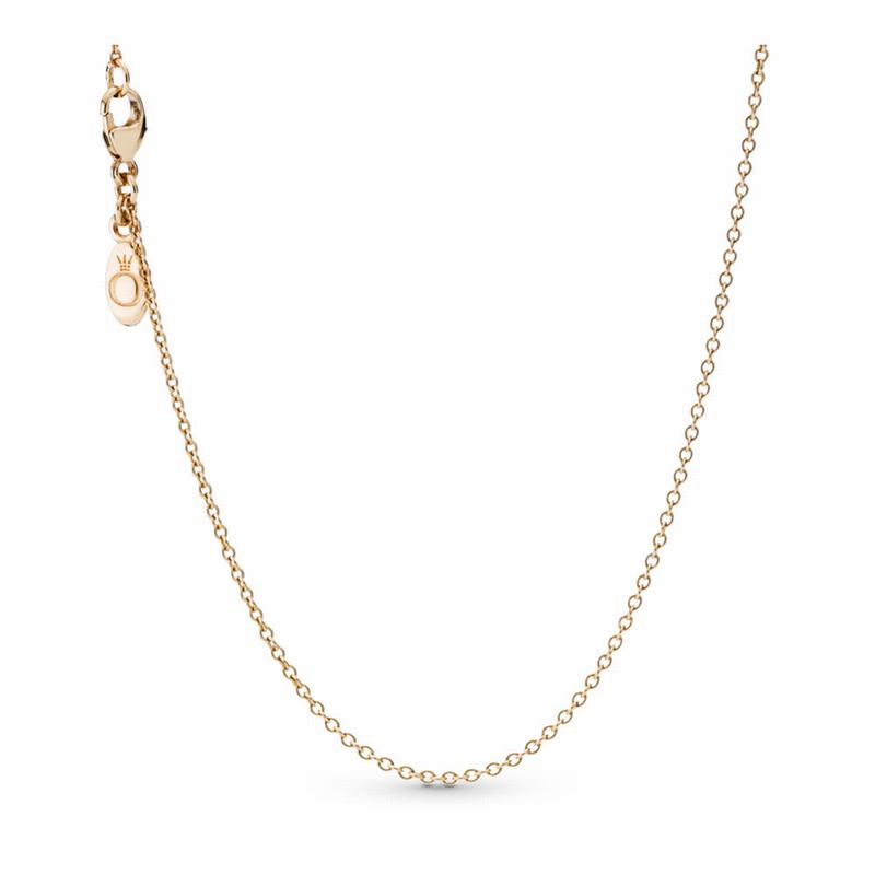 Pandora Australia Necklace Chain - 14k Gold | KUWQPX261